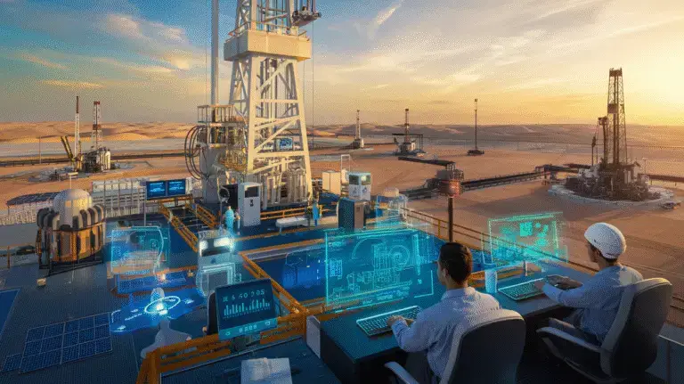 How Oil, Water and Gas Wells function in the Middle East Oil industry using the latest technology